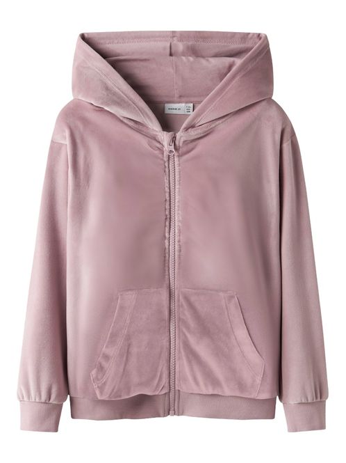 Hovedbilde Name It Selour velour hettejakke keepsake lilac
