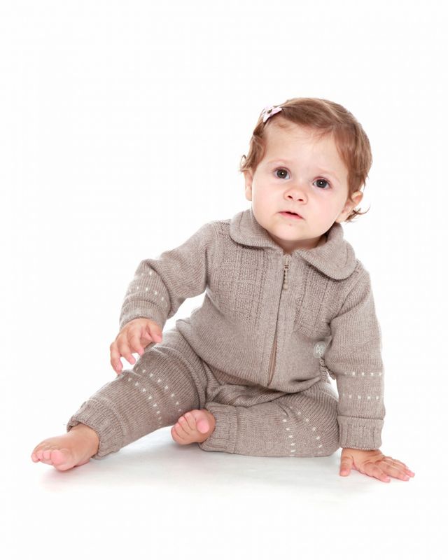 Lillelam Sparkedress ull classic beige