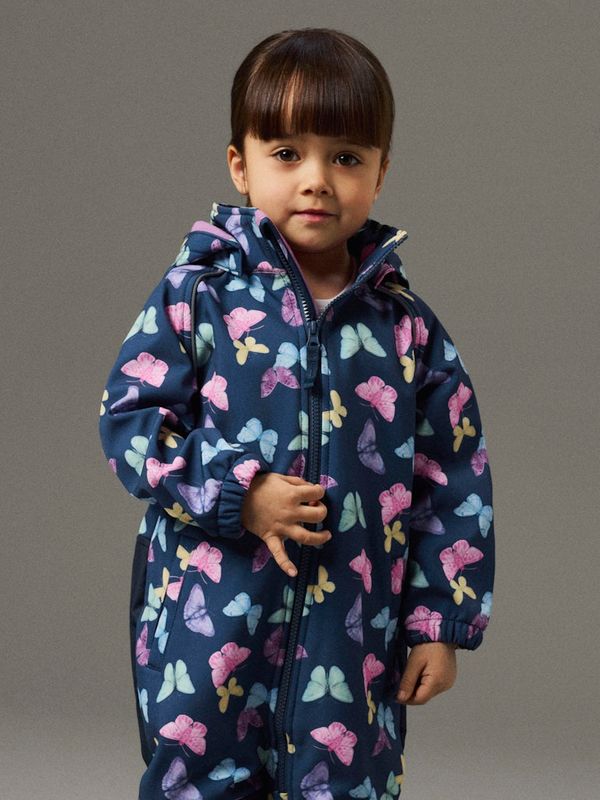 Name It Alfa softshell dress butterfly insignia blue