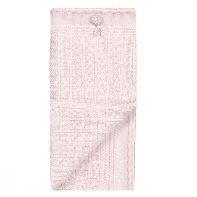 Hovedbilde Lillelam Pledd ull classic rosa