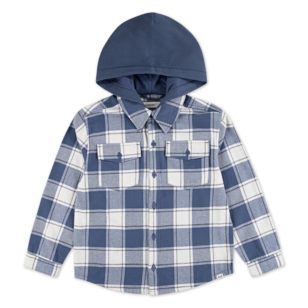 Abercrombie Flanell hetteskjorte vintage indigo