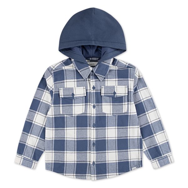 Hovedbilde Abercrombie Flanell hetteskjorte vintage indigo