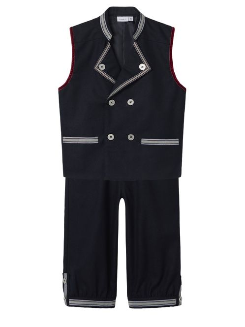 Hovedbilde Name It Trump Festdrakt m/skjorte grønn/rød