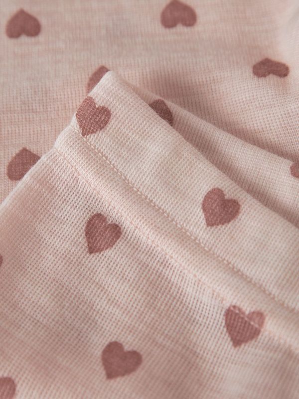 Lil`Atelier Noel ull legging morganite heart