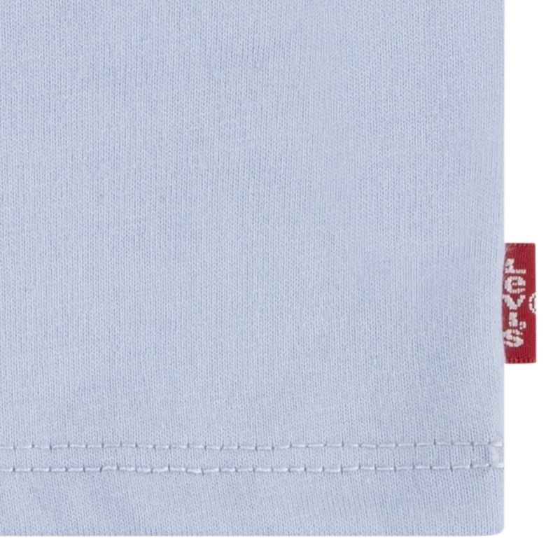 Levi`s T-shirt blomst skrift logo kentucky blue