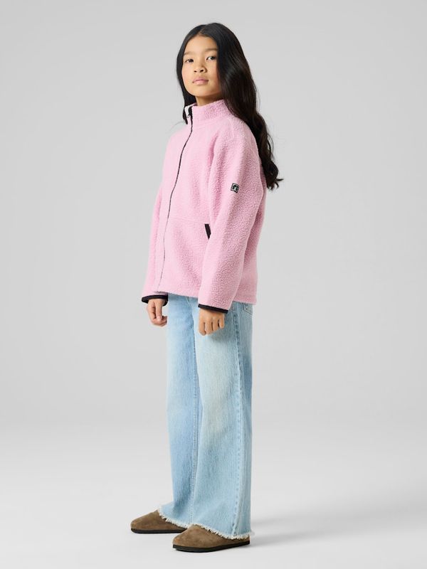 Name it Bulina teddy cardigan mauve mist