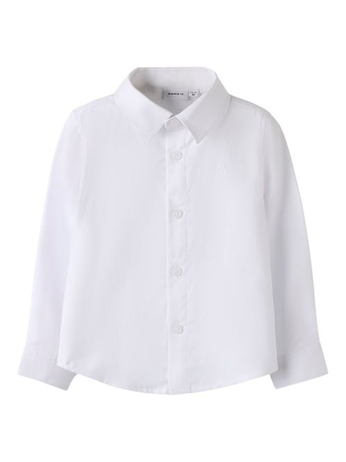 Hovedbilde Name It Feshirt skjorte white/hvit knapp