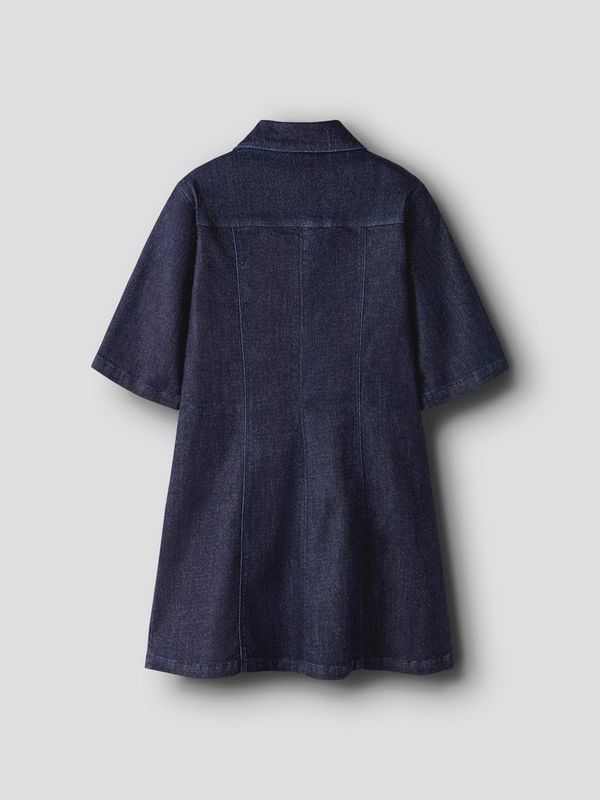 Name It Ember denim kjole glitter dark blue denim