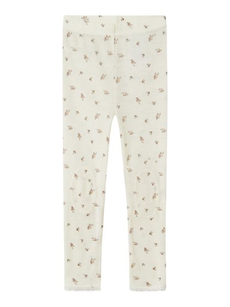 Hovedbilde Name It Wang ull legging snow white blomster
