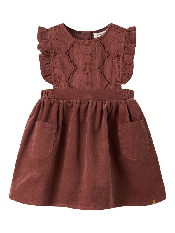 Lil` Atelier Onellas kjole mini mahogany