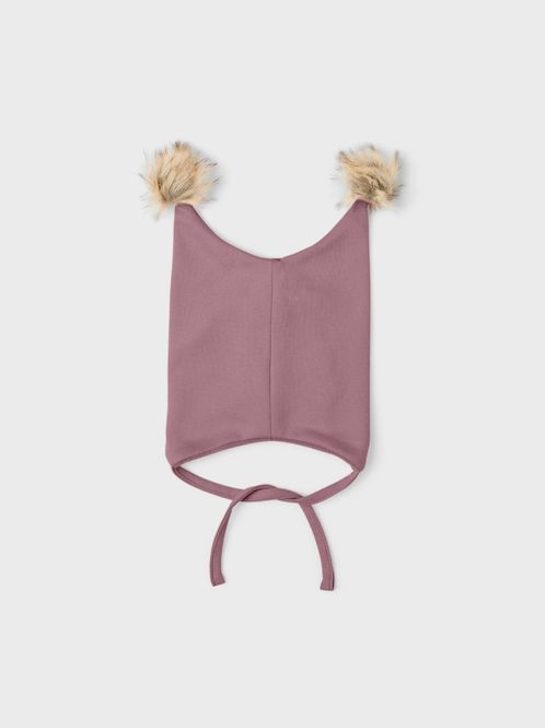 Hovedbilde Name It Mall lue med fleece nostalgia rose