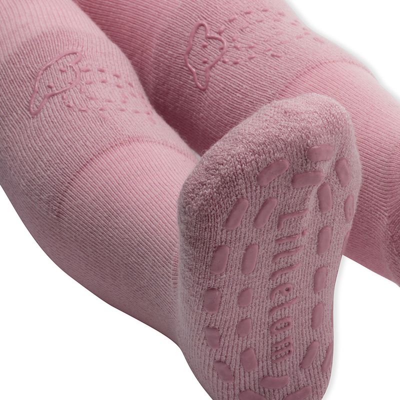 Lillelam Antiskli ull strømpebukse lyng