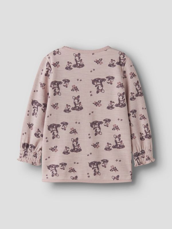 Name It Wuppo mini ull/bomull topp bambi violet ice