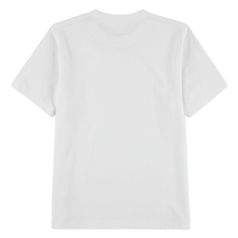 Abercrombie T-shirt chest logo bright white