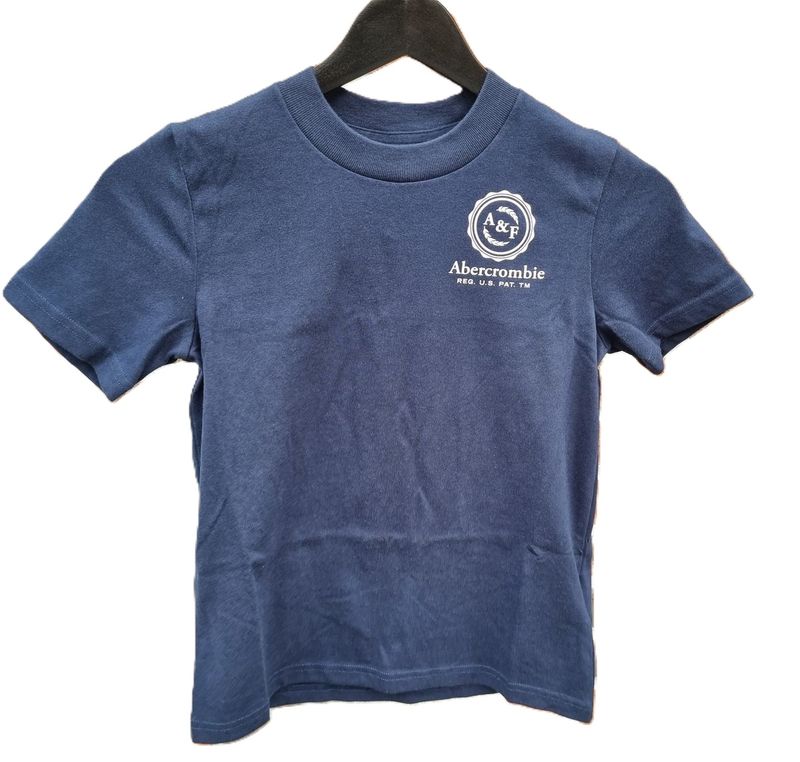 Abercrombie T-shirt backprint navy blazer