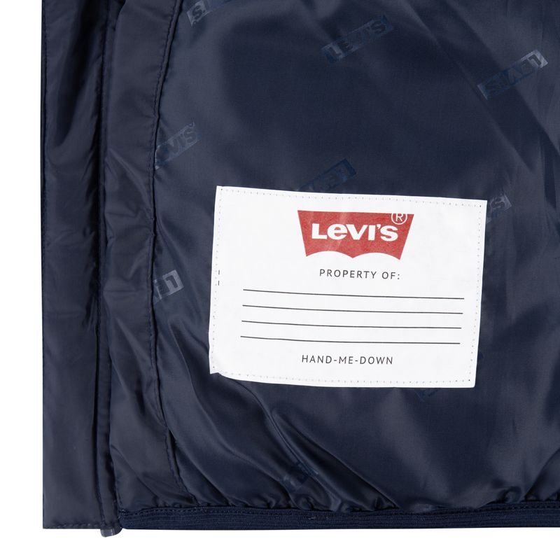 Levi`s Vinterjakke sherpa puffer blue