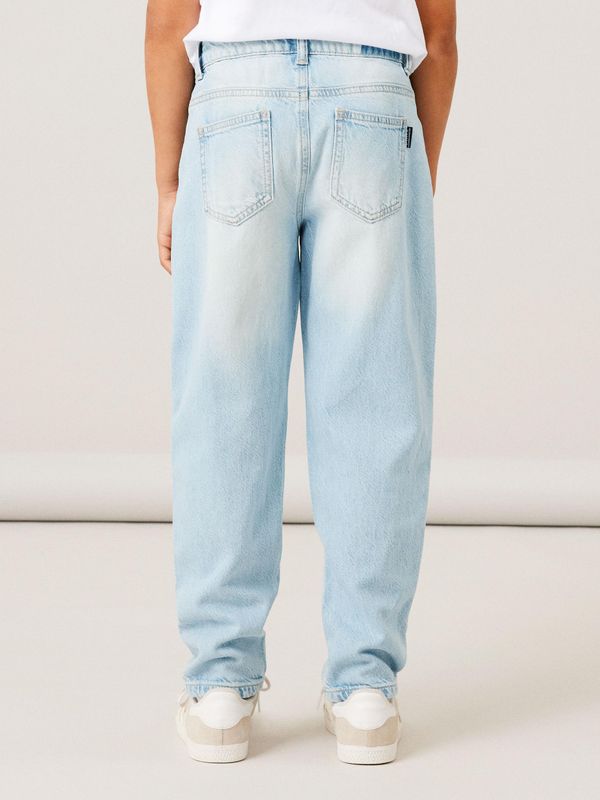 NI Ben baggy/tapered jeans light blue