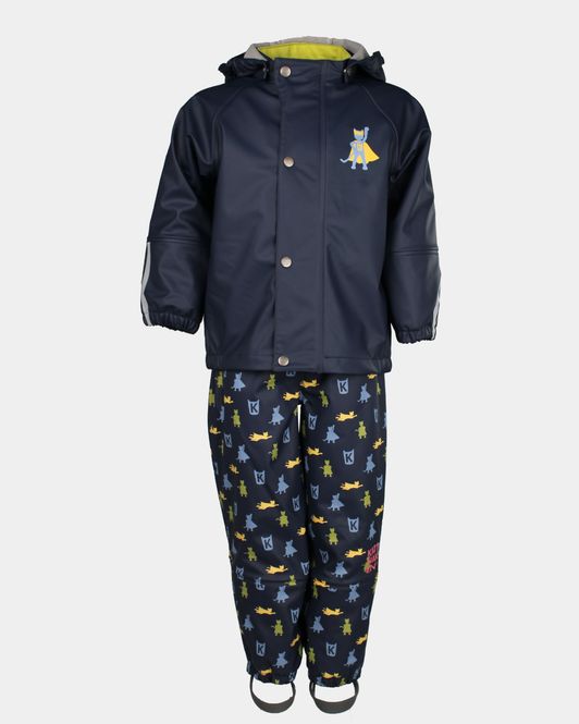 Hovedbilde Kattnakken Plask regnsett marine