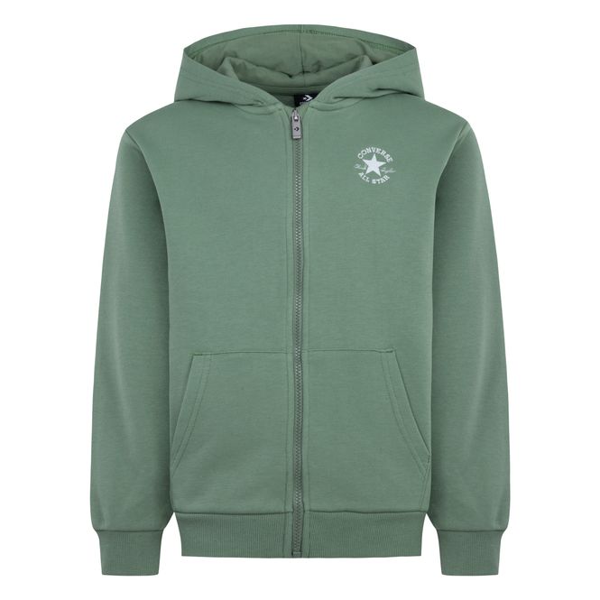 Hovedbilde Converse Hettejakke chest logo foothill green