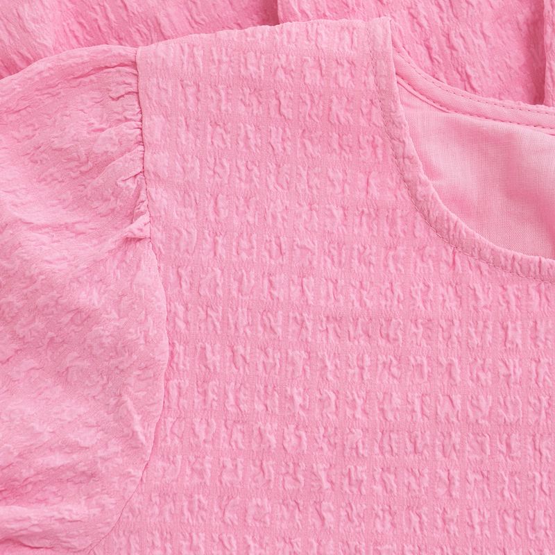 Creamie Kjole struktur rosebloom