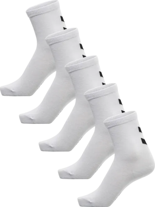 Hovedbilde Hummel Make My Day 5 pk sokker bright white 