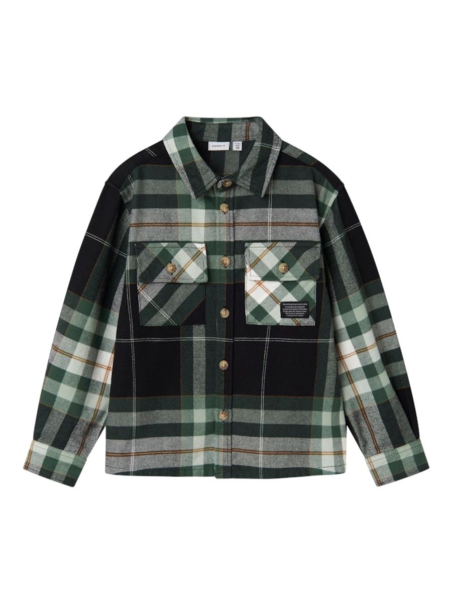Name It Norris overshirt garden topiary