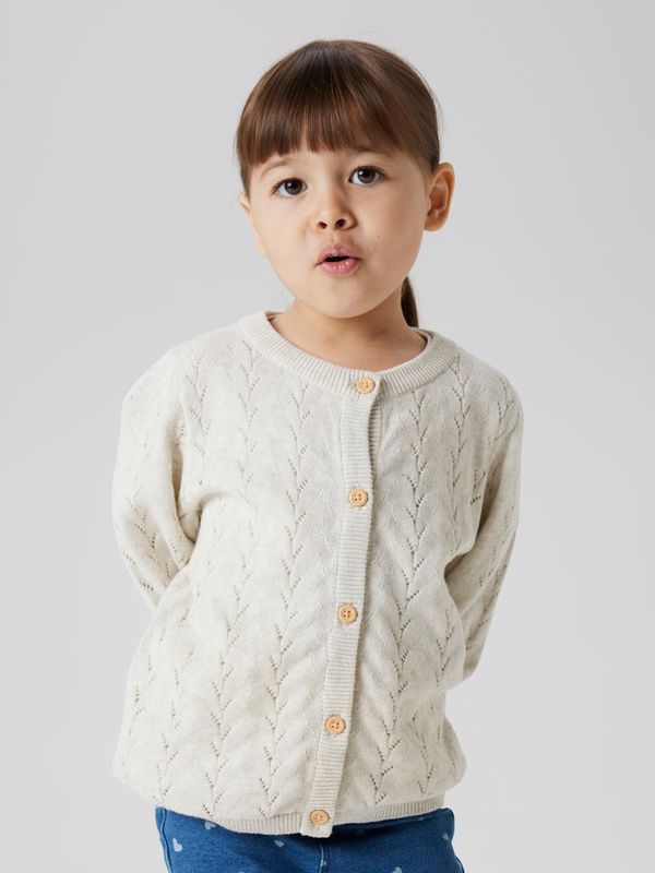 Name It Banni cardigan peyote melange
