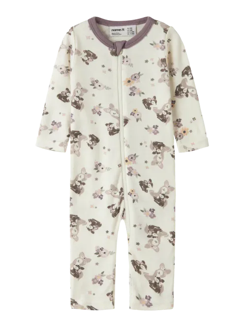 Hovedbilde Name It Willit ull pysjamas bambi flowers bright ...