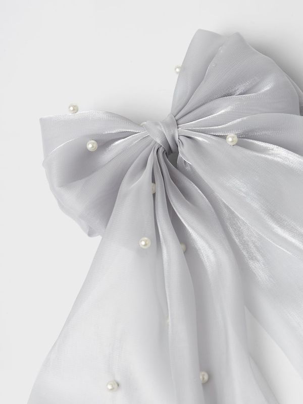 Name It Rena hårspenne m/sløyfebånd icelandic blue