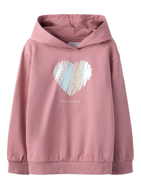 Hovedbilde Name it Bellia hettegenser Nostalgia rose