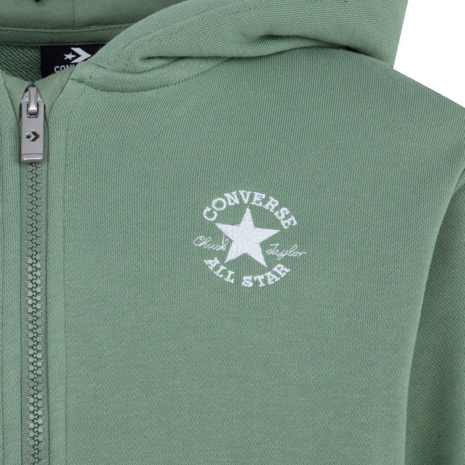 Hovedbilde Converse Hettejakke chest logo foothill green
