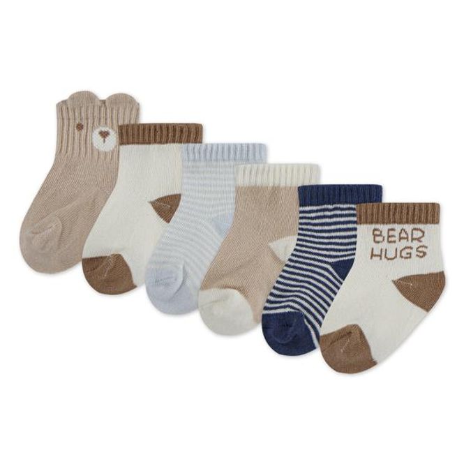 Hovedbilde Huggies 6pk babysokker granola