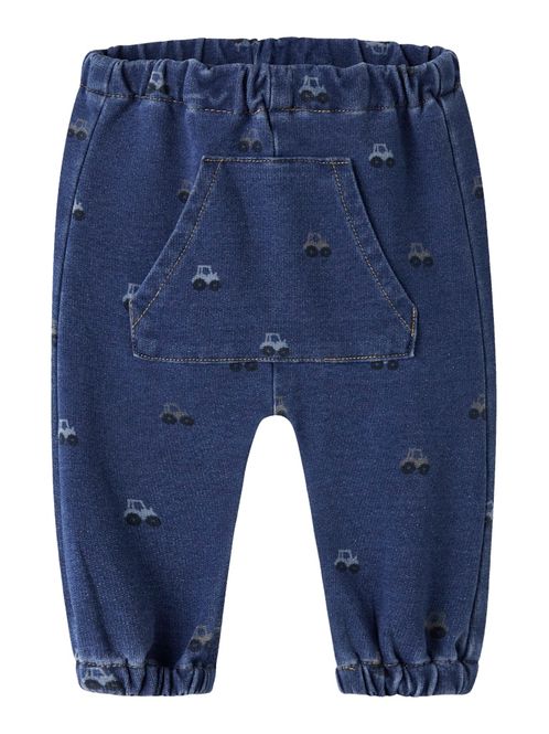 Hovedbilde Name It Ben barrel sweat jeans dark blue denim