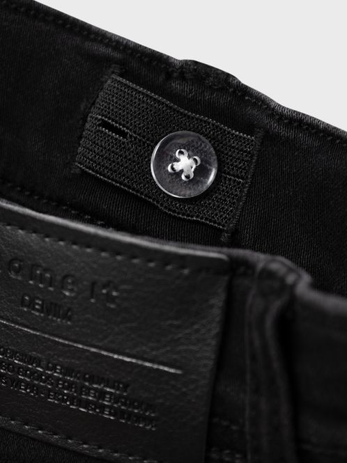 Hovedbilde Name It Jeans Ryan fleece regular black