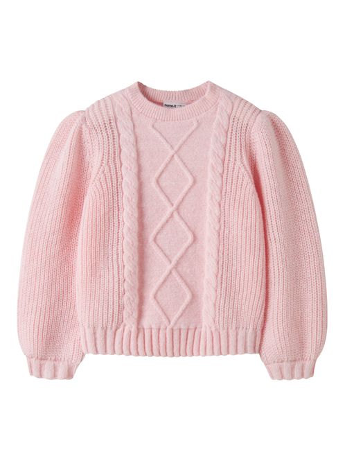 Hovedbilde Name It Latrine strikket genser primrose pink