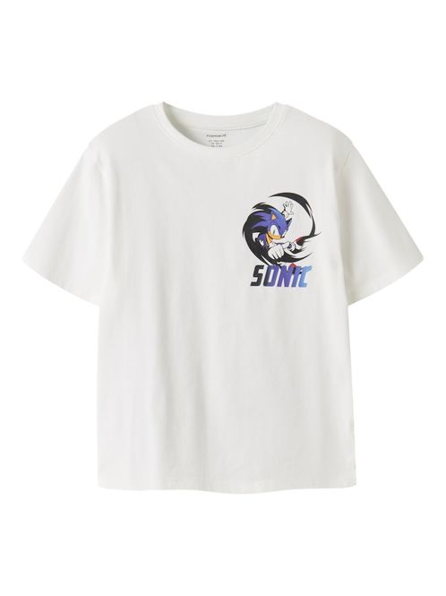 Hovedbilde Name It Sonic Fitus t-shirt bright white