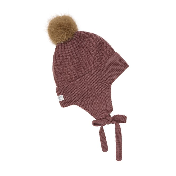 Hovedbilde En*Fant Lue ull rose taupe