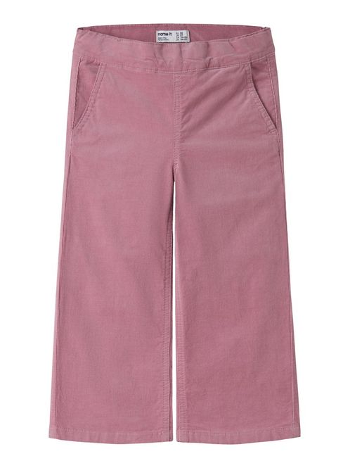 Hovedbilde Name It Rose wide cord bukse lilas