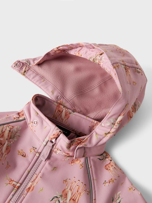 Name It Alfa softshell dress mauve bambi
