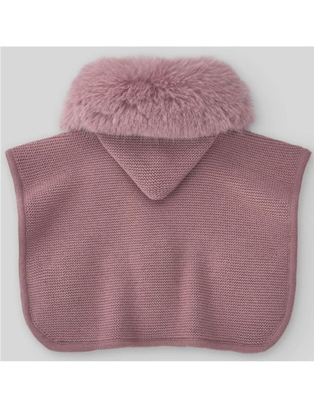 PAZ Esencial poncho pink blush