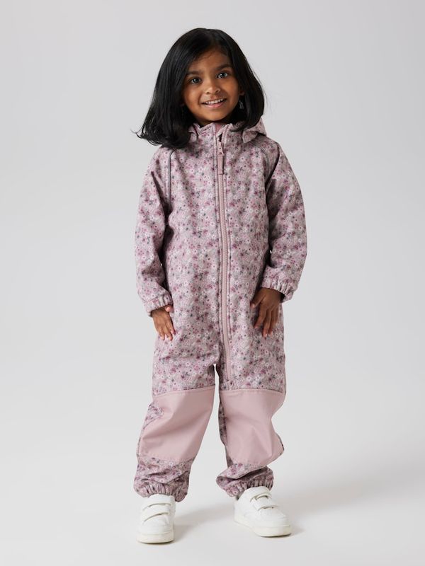 Name It Alfa softshell dress woodrose blomster