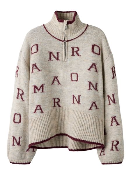 Hovedbilde Name It Neifya genser half zip peyote