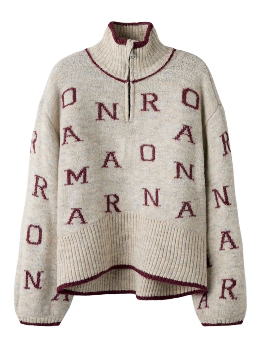 Name It Neifya genser half zip peyote