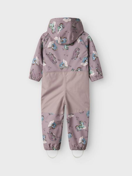 Hovedbilde Name It Alfa softshell dress purple dove unicorns ...
