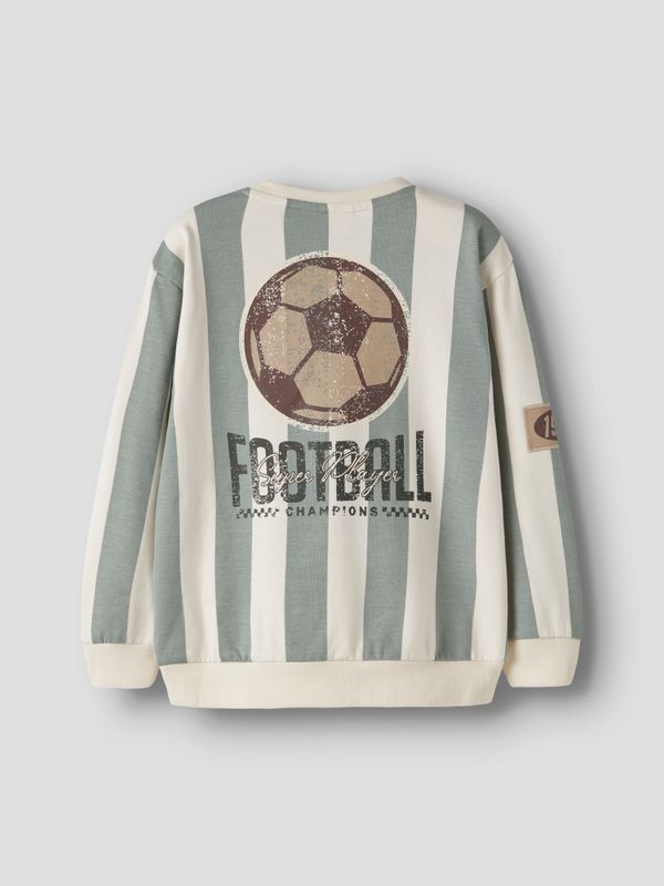 Name It Lane fotball genser antique white