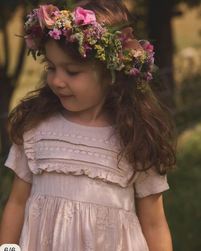 Lil` Atelier Feronia kjole mini pumice stone