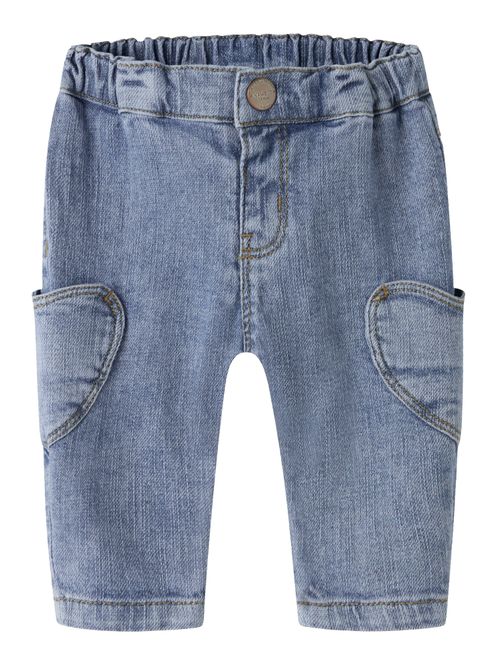 Hovedbilde Name it Rose jeans mom jeans hjertelomme denim ...