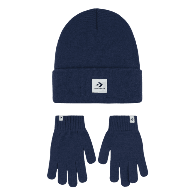 Hovedbilde Converse Sett lue/vanter blue