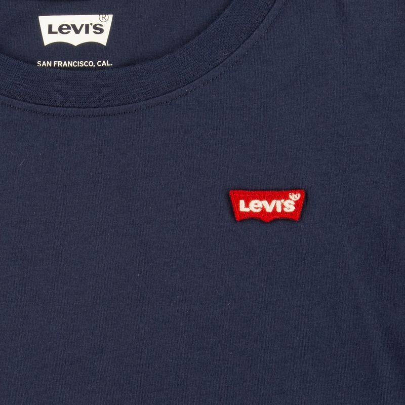 Levi`s T-shirt chest logo dress blues