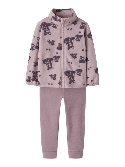Hovedbilde Name It Spektra fleece-sett violet ice deer